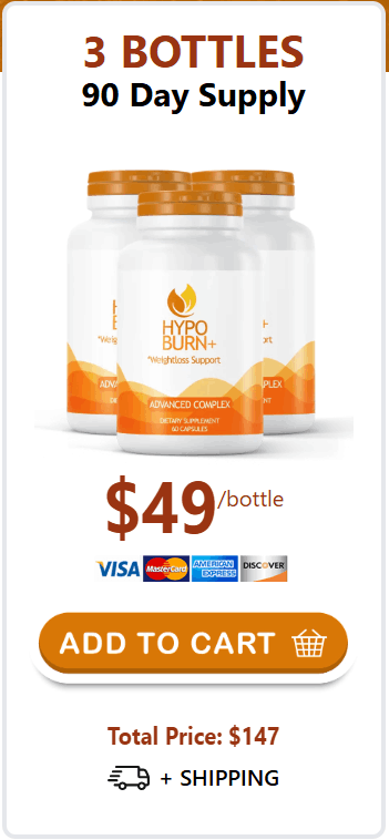 Order HypoBurn+ 3 Bottles